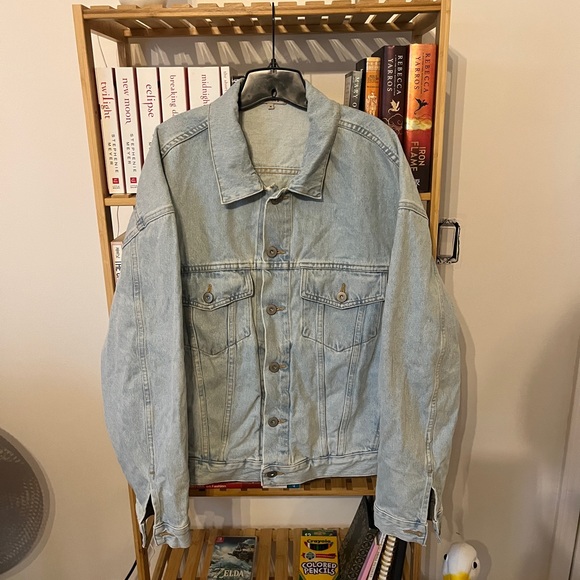 Yeezy Season 5 Denim Jacket Blue Size Medium